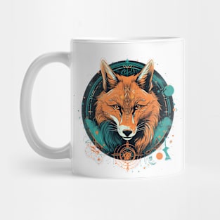 Cute fox emblem Mug